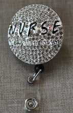 Load image into Gallery viewer, Nurse V Badge Reel holder &quot;N.U.R.S.E
